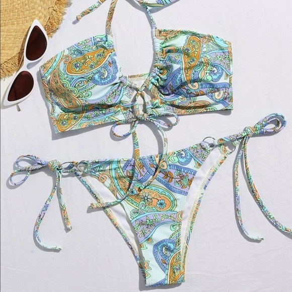 SHEIN Swim Brand New Xl Bathing Suit Top Is The One In The Last